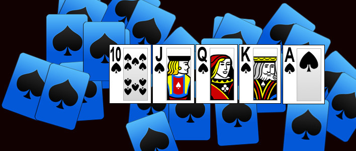 la escalera real en poker |