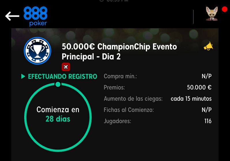 Evento Principal Championchip