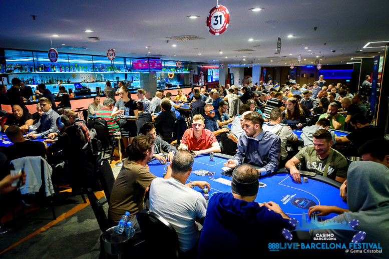888 Live Barcelona 2019 mesas de poker