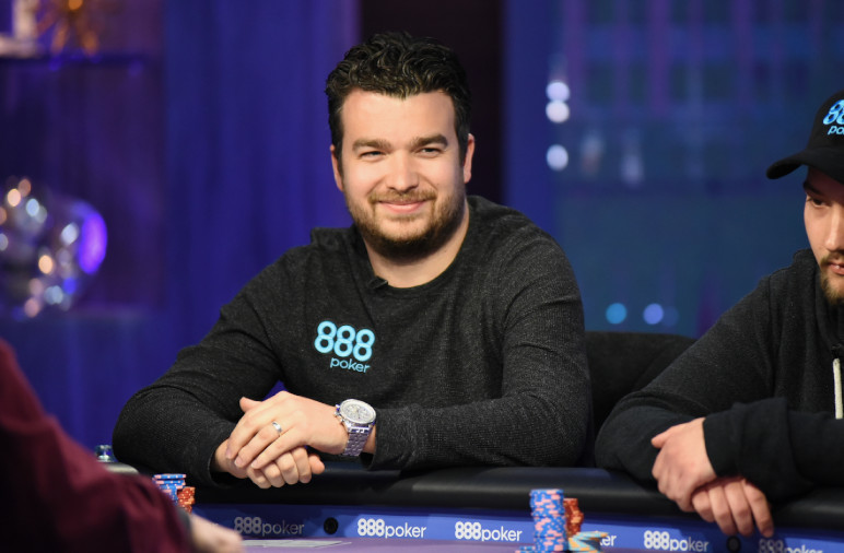 Chris Moorman en Las Vegas jugando torneos de poker