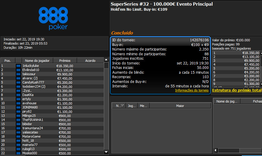 Evento Principal SuperSeries