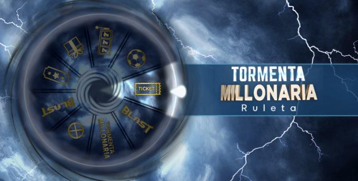 Premios Ruleta Tormenta Millonaria