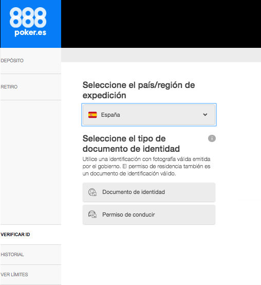 Verificacion Cuenta 888Poker