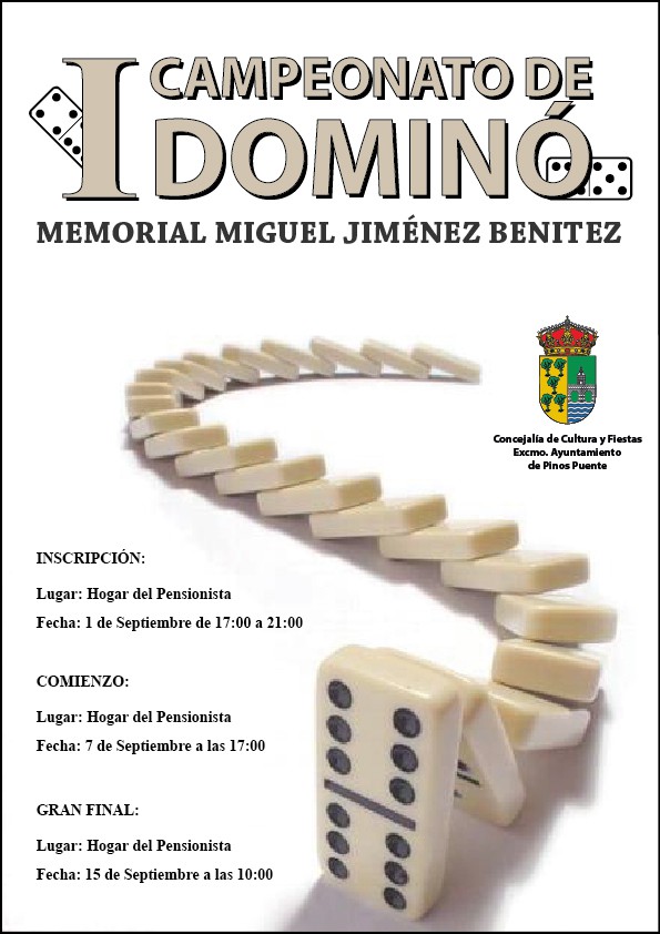 Campeonato juego tradicional domino