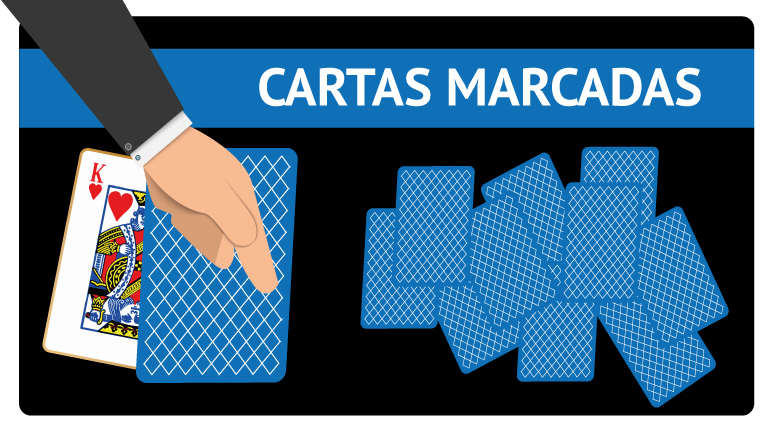 Las cartas marcadas en el poker