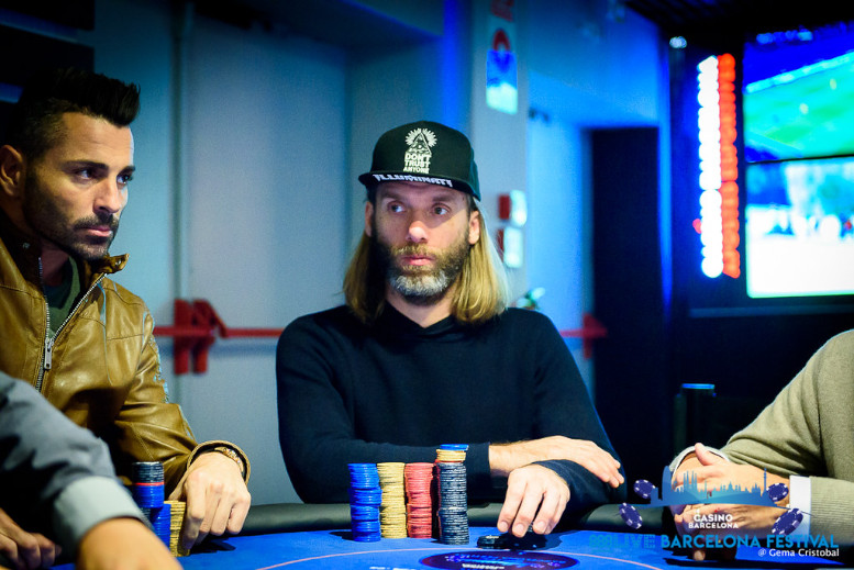 Adrianus de Raad, el chipleader del día 1A en el 888Live Barcelona Festival CNP