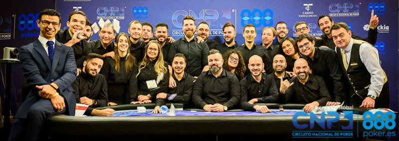 CNP 888 Madrid croupiers del Casino