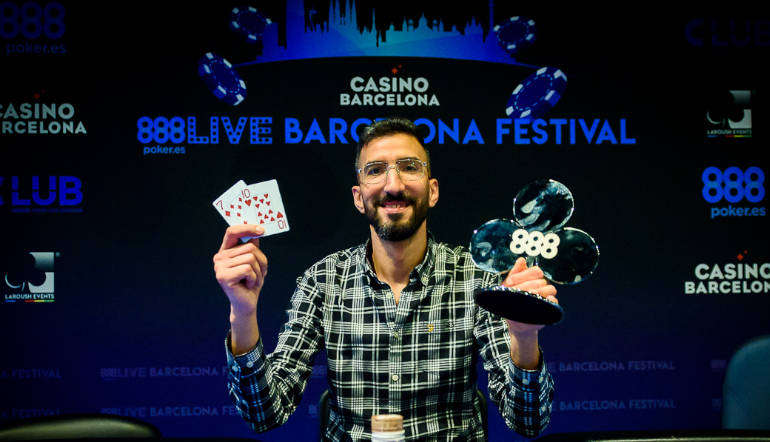 Ganador de un torneo de texas holdem offline