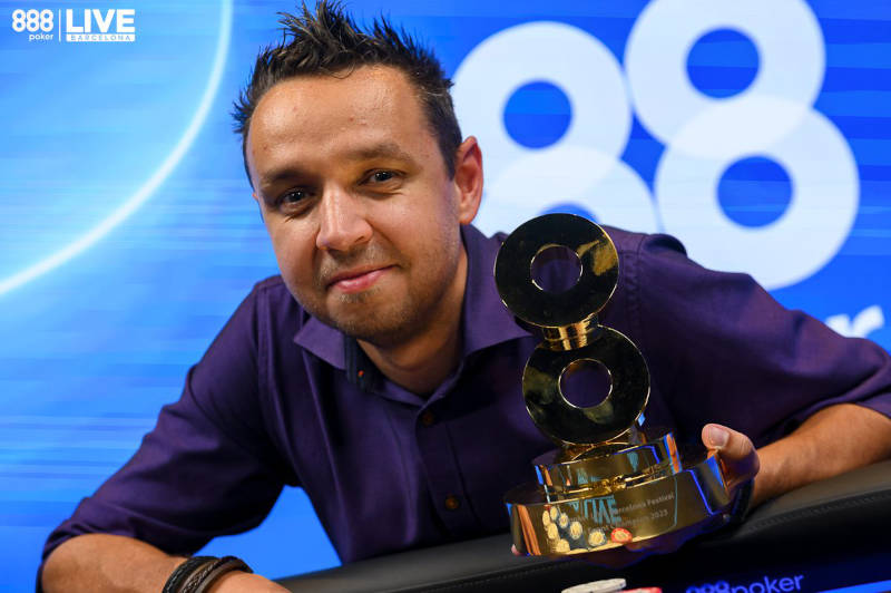 Ganador 888live poker Barcelona Main Event 2023