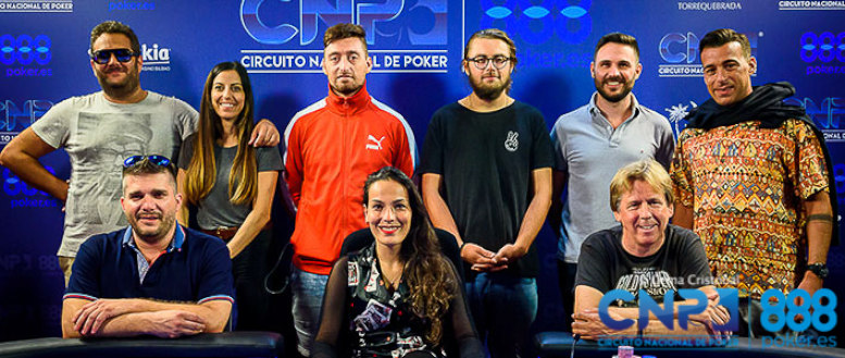 Mesa final CNP 888 Alicante