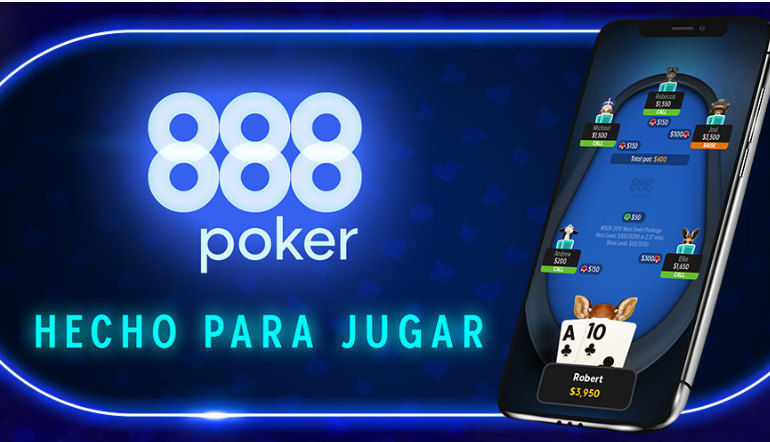 La nueva app de poker de 888