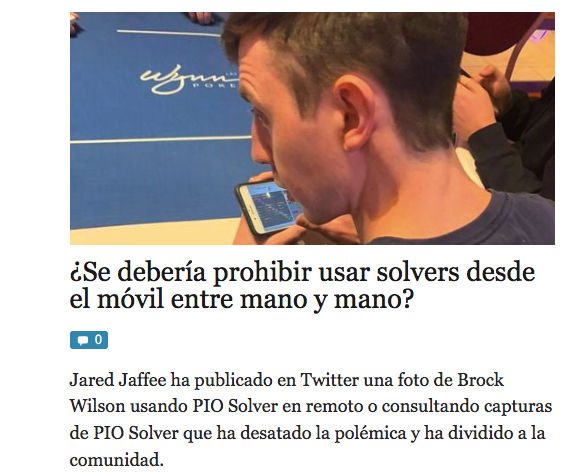 Poker-Red hablando del uso de los solvers en las WSOP