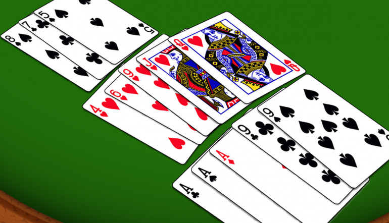 Juego de cartas poker