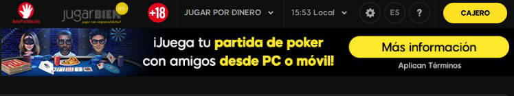 Juar partida de poker con amigos
