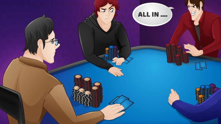 Raise all-in en el poker