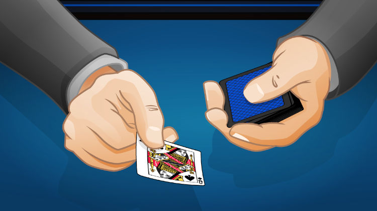 ¿Cómo se distribuyen las tarjetas de póker?