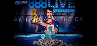 Luigi Shehadeh gana el Main Event del 888Live Barcelona Festival