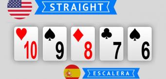 Straight en Poker