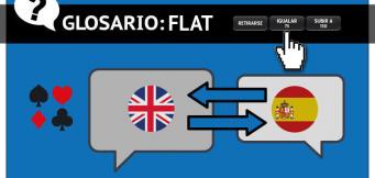 Significado de flat en el poker 