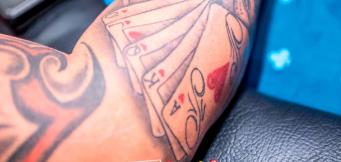 Tatuajes de cartas de poker