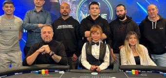 Carmen Sandwich en el Episodio 7 de Noche de Poker 9