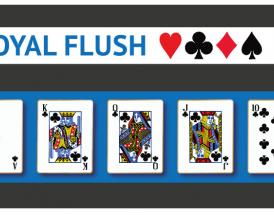 Royal Flush o escalera de color en Poker