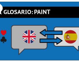 Paint en el diccionario de anglicismos de poker