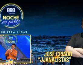 Jose Criado JJAnalistas en Noche de Poker