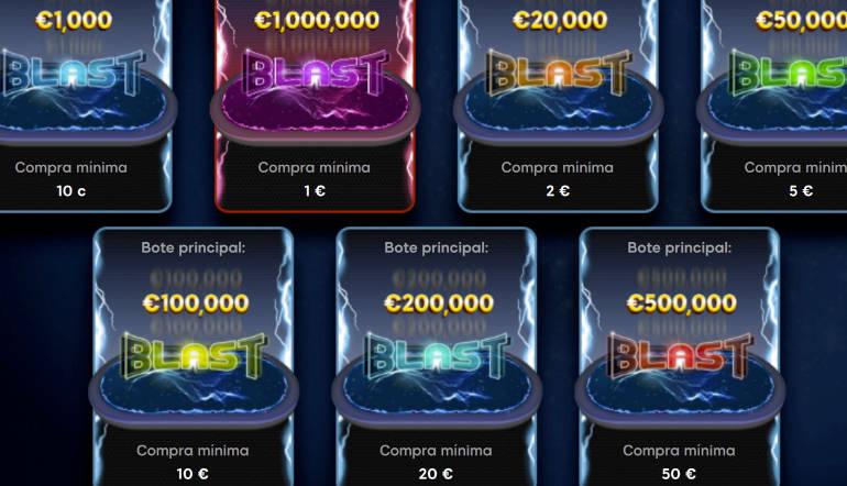 Blast Poker Premios