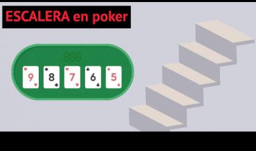 Escalera en el poker