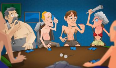 Strip poker