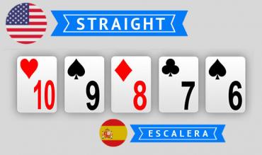 Straight en Poker