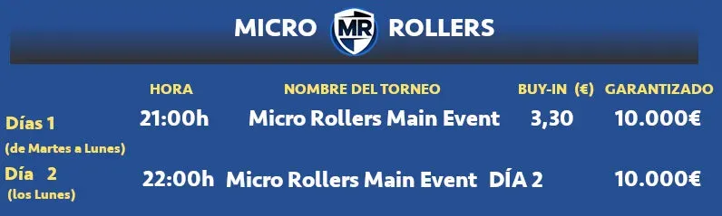 MICRO ROLLERS SEMANAL