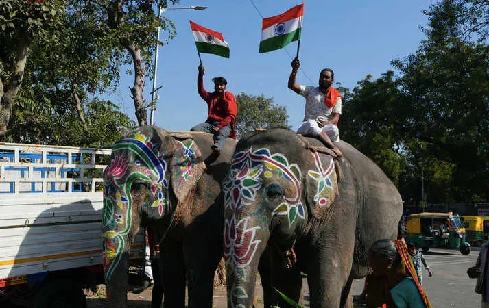 El elefante en el juego de la chaturanga