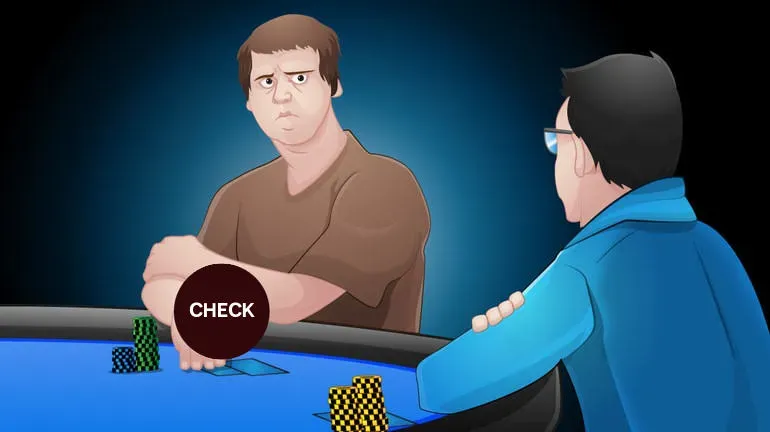 Check poker en vivo