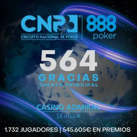 Participantes CNP 888 Sevilla 2024 Main Event