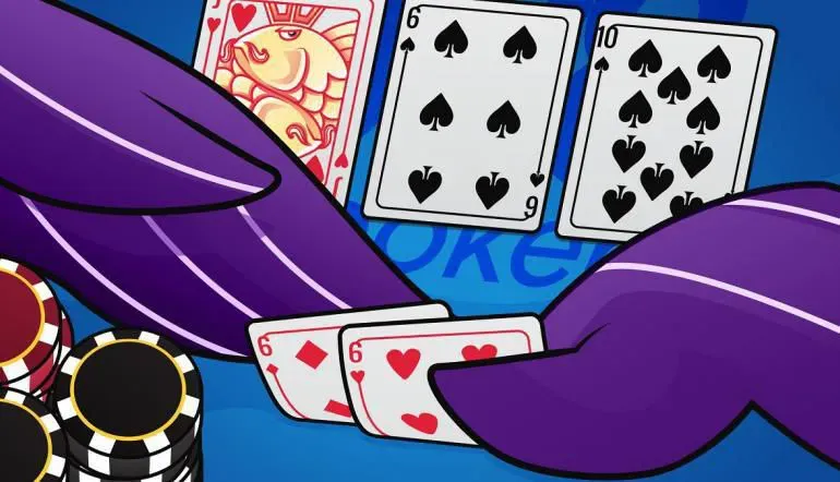 Overcards en poker y trios